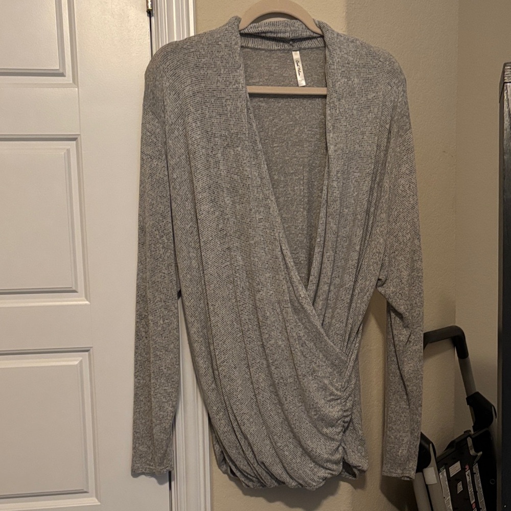 L/XL wrap sweater by Cool Melon